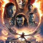 Official movie poster for Avatar: Fire and Ash