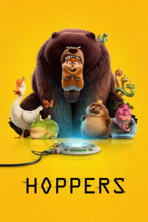 Official movie poster for Hoppers