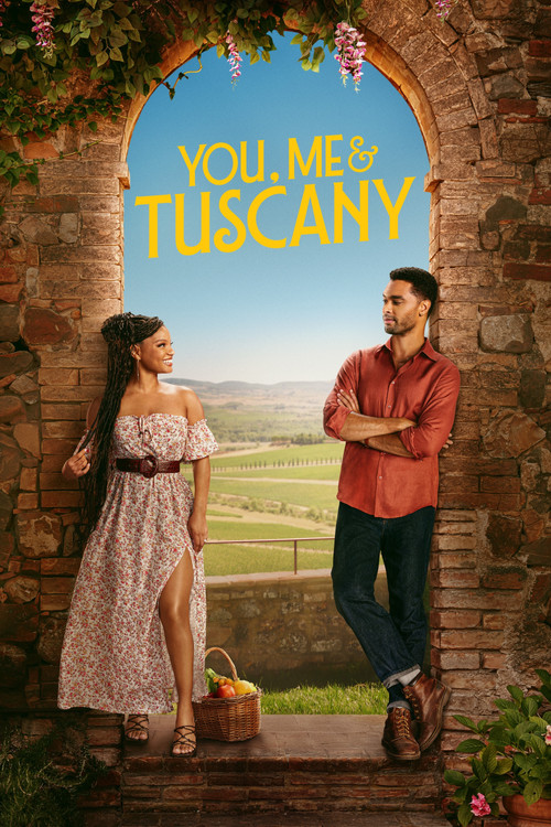 Official movie poster for You, Me & Tuscany
