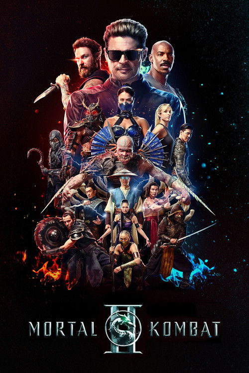 Official movie poster for Mortal Kombat II