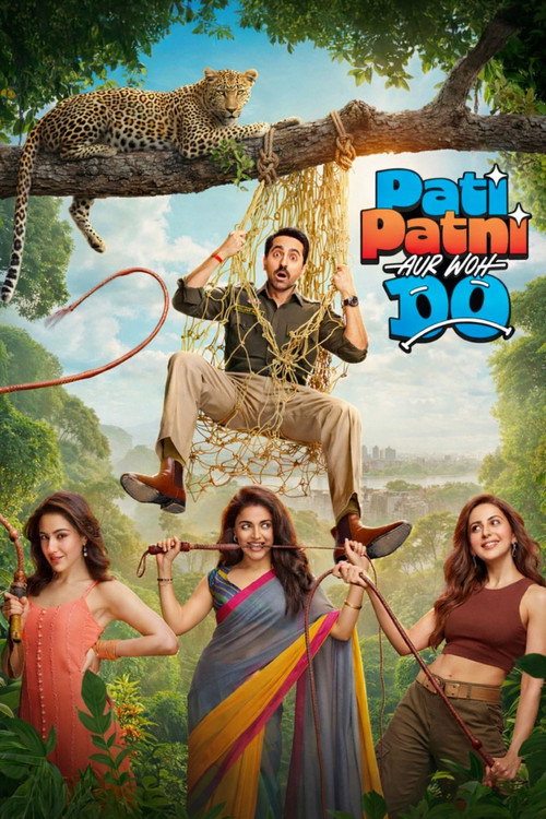 Official movie poster for Pati Patni Aur Woh Do