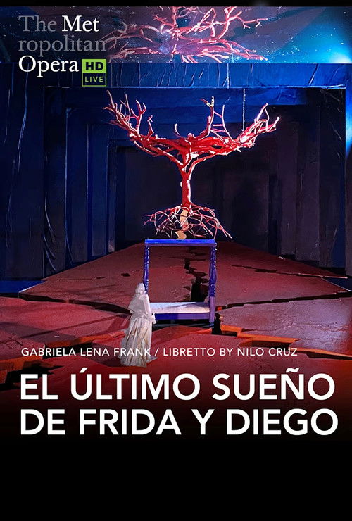 Official movie poster for The Metropolitan Opera: El Último Sueño de Frida y Diego