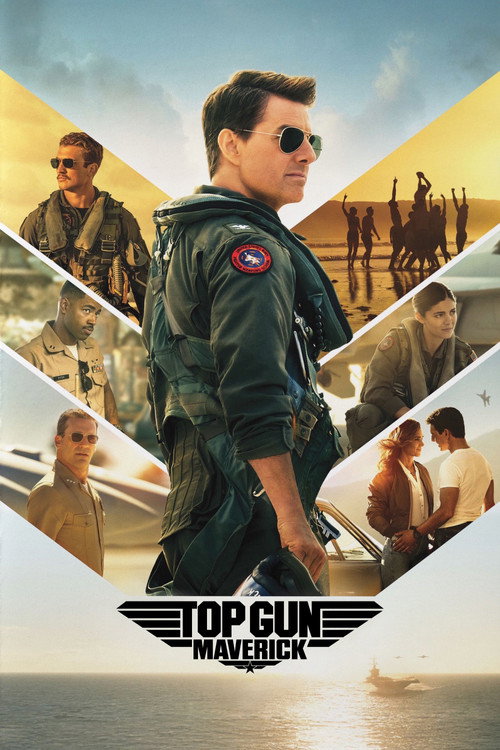 Official movie poster for Top Gun: Maverick