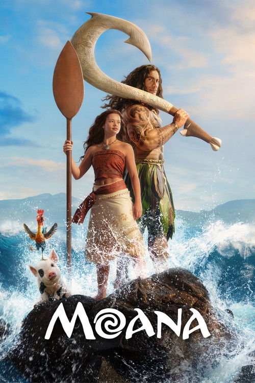 Official movie poster for Moana