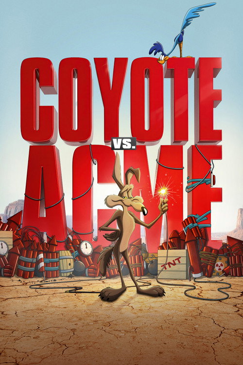 Official movie poster for Coyote vs. Acme