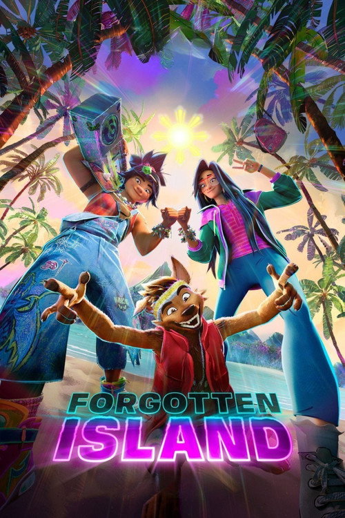 Official movie poster for Forgotten Island